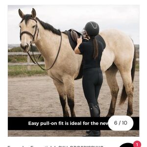 Women's Black Riding Pants